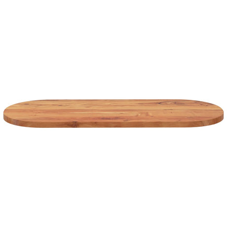 Vidaxl tafelblad ovaal 140x60x3,8 cm massief acaciahout