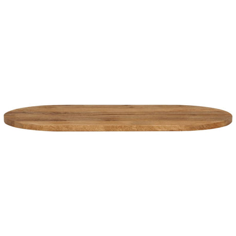 Vidaxl tafelblad ovaal 90x40x3,8 cm massief mangohout