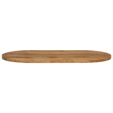 Vidaxl tafelblad ovaal 100x40x3,8 cm massief mangohout