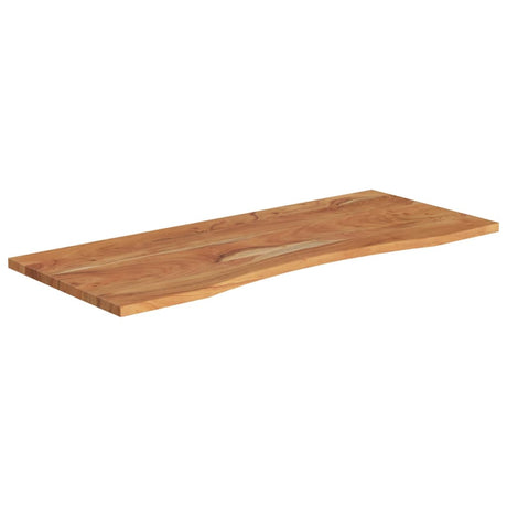 Vidaxl bureaublad rechthoekig 120x50x2,5 cm massief acaciahout