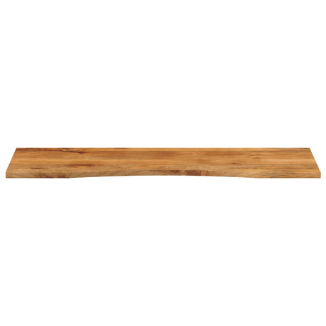 Vidaxl bureaublad met ronding 160x50x2,5 cm massief ruw mangohout