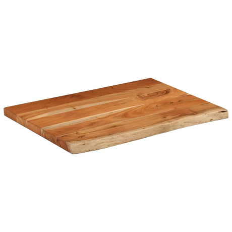 VidaXL Rechteckige Waschtischplatte 80x60x2,5 aus massivem Akazienholz