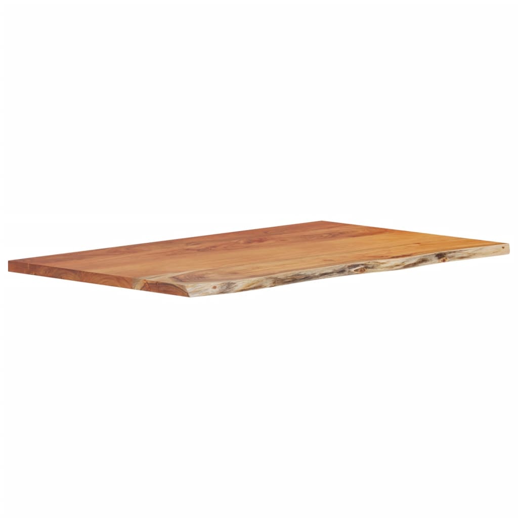 VidaXL Rechteckige Waschtischplatte 100x60x2,5 aus massivem Akazienholz