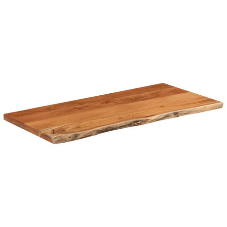 VidaXL Rechteckige Waschtischplatte 120x60x2,5 aus massivem Akazienholz