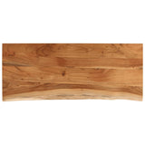 VidaXL Rechteckige Waschtischplatte 140x60x2,5 aus massivem Akazienholz