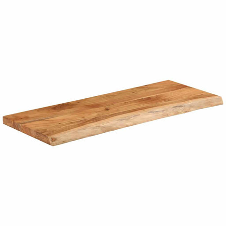 VidaXL Rechteckige Waschtischplatte 140x60x2,5 aus massivem Akazienholz