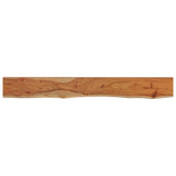 Vidaxl wandschap rechthoekig natuurlijke rand 160x20x3,8 cm acaciahout