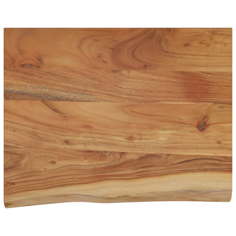 Vidaxl wandschap rechthoekig natuurlijke rand 40x30x3,8 cm acaciahout