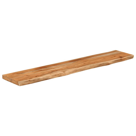 Vidaxl tafelblad rechthoekig natuurlijke rand 140x30x3,8 cm acaciahout