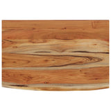 Vidaxl wandschap rechthoekig natuurlijke rand 60x40x3,8 cm acaciahout