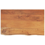 VidaXL Rechteckige Waschbeckenplatte 90x60x3,8 aus massivem Akazienholz