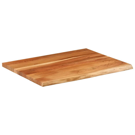 Vidaxl bureaublad rechthoekig natuurlijke rand 90x80x3,8 cm acaciahout