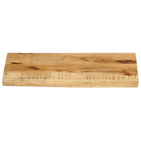 Vidaxl tafelblad met natuurlijke rand 40x20x2,5 cm massief mangohout