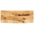 Vidaxl tafelblad met natuurlijke rand 80x20x2,5 cm massief mangohout