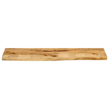 Vidaxl tafelblad met natuurlijke rand 110x20x2,5 cm massief mangohout