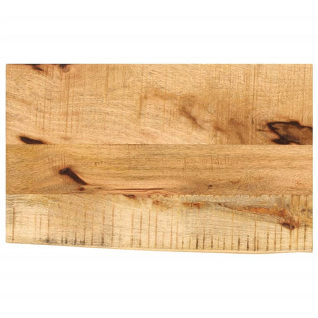 Vidaxl tafelblad met natuurlijke rand 50x30x2,5 cm massief mangohout