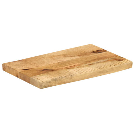 Vidaxl tafelblad met natuurlijke rand 60x30x2,5 cm massief mangohout