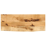 Vidaxl tafelblad met natuurlijke rand 70x30x2,5 cm massief mangohout