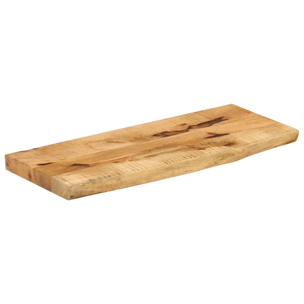 Vidaxl tafelblad met natuurlijke rand 80x30x2,5 cm massief mangohout