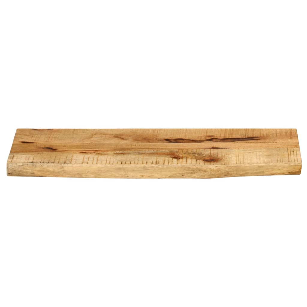 Vidaxl tafelblad met natuurlijke rand 80x30x2,5 cm massief mangohout