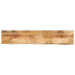 Vidaxl tafelblad met natuurlijke rand 160x30x2,5 cm massief mangohout