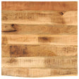 Vidaxl tafelblad met natuurlijke rand 40x40x2,5 cm massief mangohout
