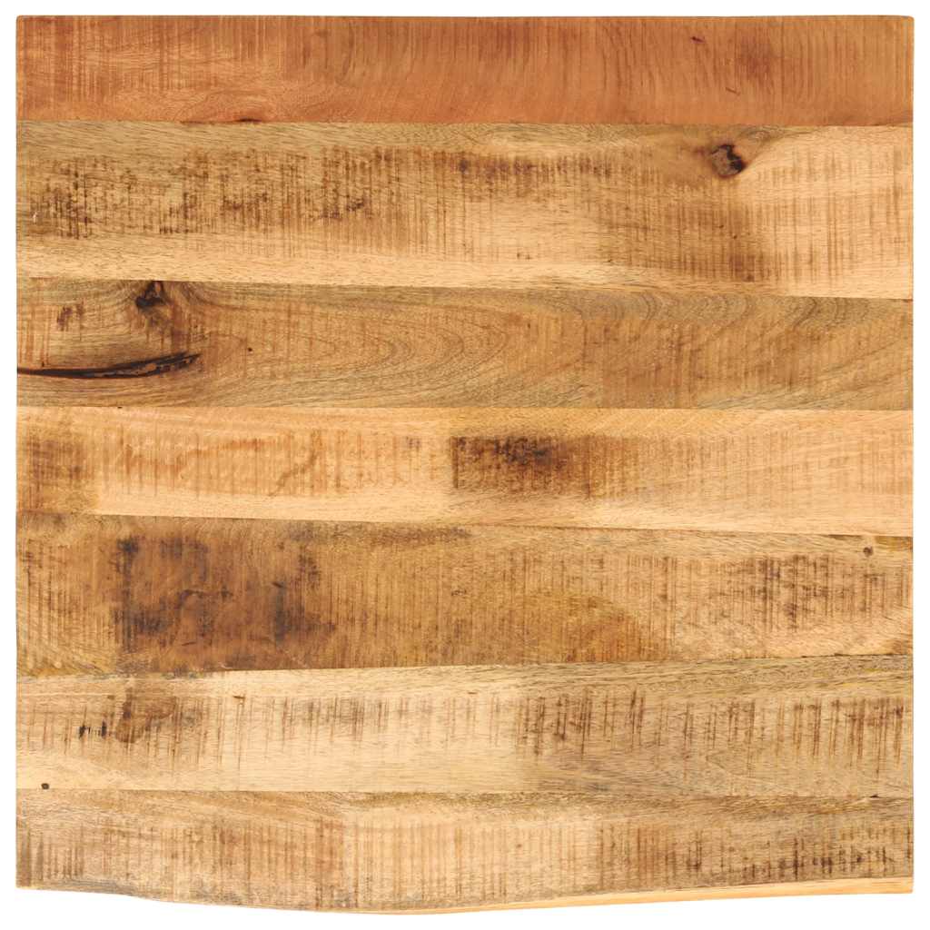 Vidaxl tafelblad met natuurlijke rand 40x40x2,5 cm massief mangohout