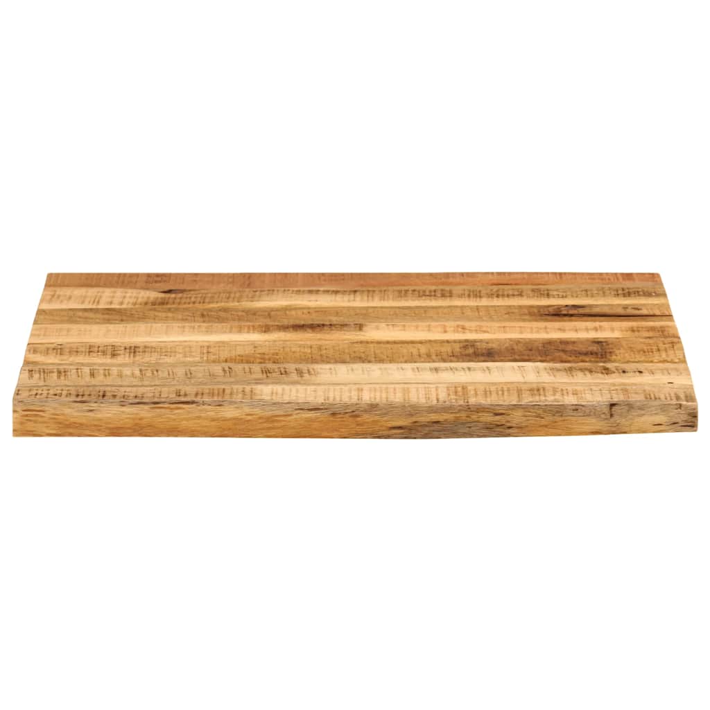 Vidaxl tafelblad met natuurlijke rand 40x40x2,5 cm massief mangohout