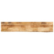 Vidaxl tafelblad met natuurlijke rand 180x40x2,5 cm massief mangohout