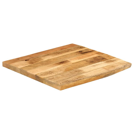 Vidaxl tafelblad met natuurlijke rand 60x60x2,5 cm massief mangohout