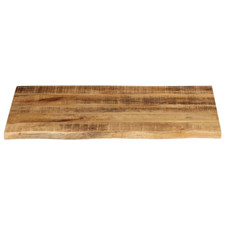 Vidaxl tafelblad met natuurlijke rand 80x60x2,5 cm massief mangohout