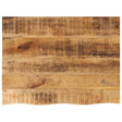 Vidaxl tafelblad met natuurlijke rand 90x60x2,5 cm massief mangohout