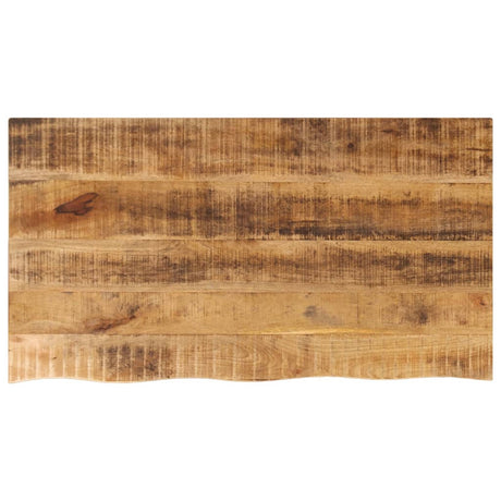 Vidaxl tafelblad met natuurlijke rand 110x60x2,5 cm massief mangohout
