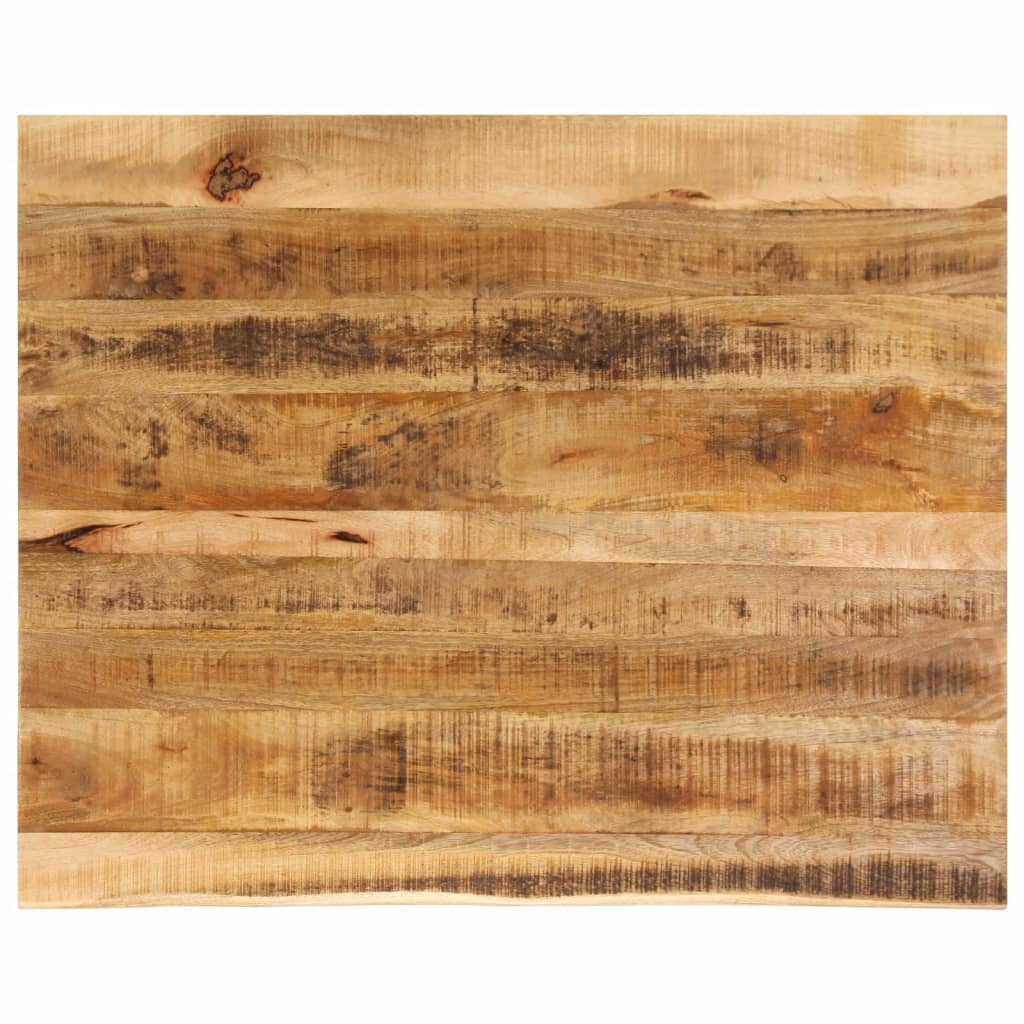 Vidaxl tafelblad met natuurlijke rand 90x80x2,5 cm massief mangohout