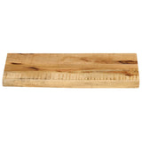 Vidaxl tafelblad met natuurlijke rand 50x20x3,8 cm massief mangohout