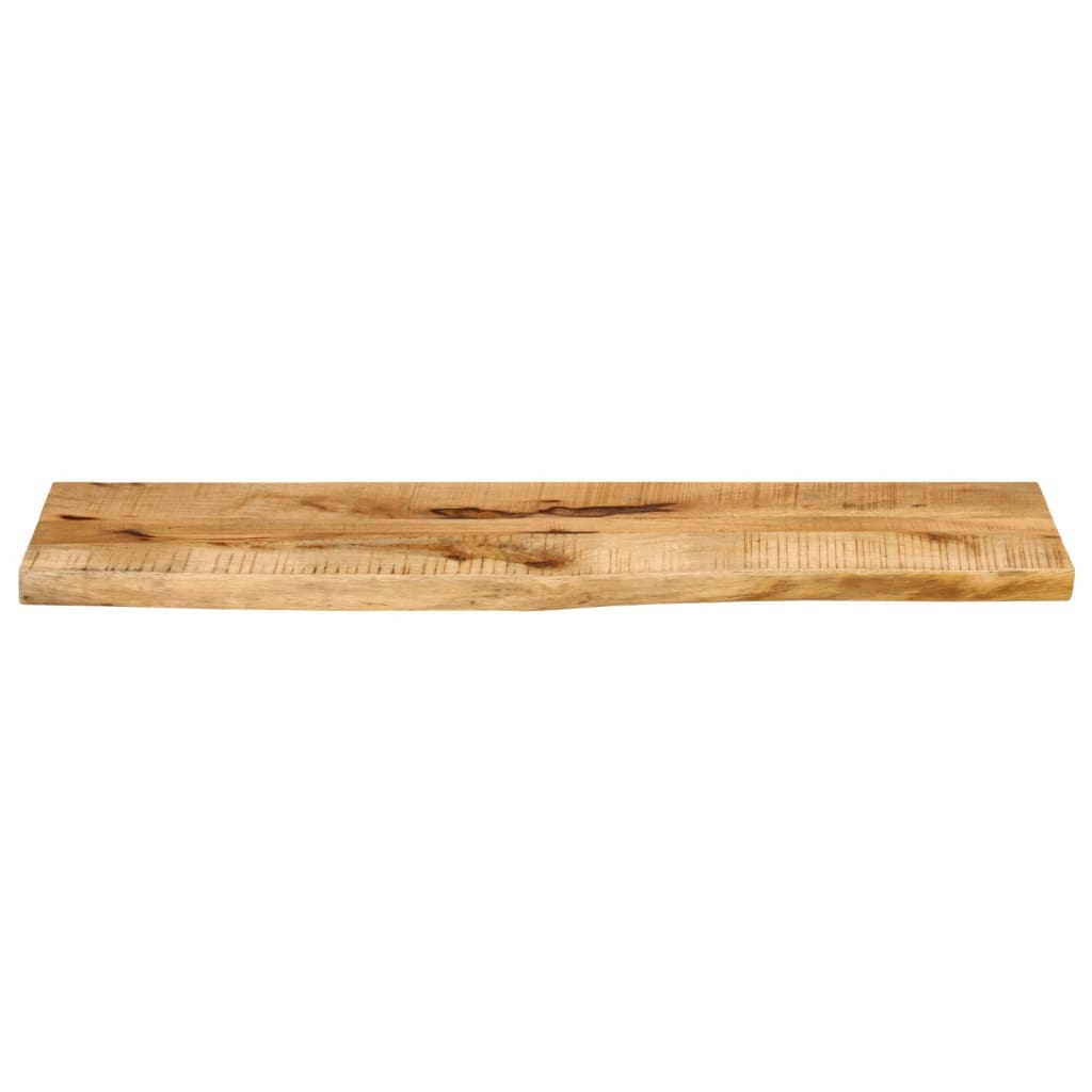 Vidaxl tafelblad met natuurlijke rand 110x30x3,8 cm massief mangohout