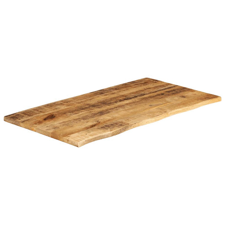 Vidaxl tafelblad met natuurlijke rand 120x60x3,8 cm massief mangohout