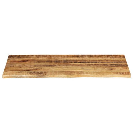 Vidaxl tafelblad met natuurlijke rand 120x60x3,8 cm massief mangohout