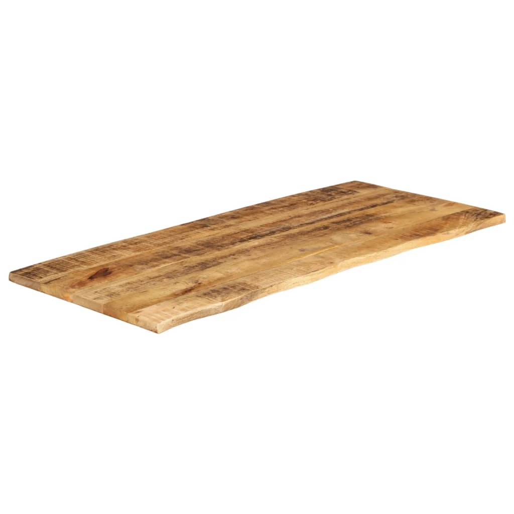 Vidaxl tafelblad met natuurlijke rand 140x60x3,8 cm massief mangohout