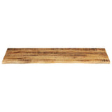 Vidaxl tafelblad met natuurlijke rand 140x60x3,8 cm massief mangohout