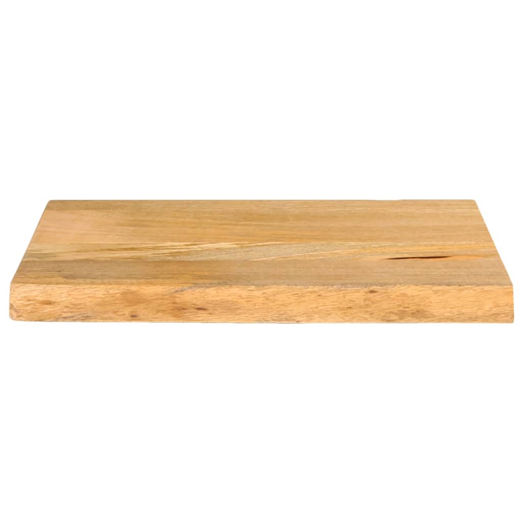 Vidaxl tafelblad met natuurlijke rand 40x20x2,5 cm massief mangohout