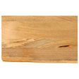 Vidaxl tafelblad met natuurlijke rand 60x20x2,5 cm massief mangohout