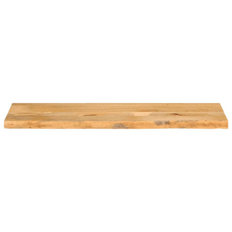 Vidaxl tafelblad met natuurlijke rand 110x20x2,5 cm massief mangohout