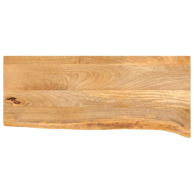 Vidaxl tafelblad met natuurlijke rand 70x30x2,5 cm massief mangohout