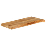 Vidaxl tafelblad met natuurlijke rand 70x30x2,5 cm massief mangohout