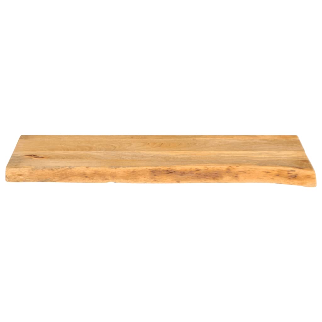 Vidaxl tafelblad met natuurlijke rand 70x30x2,5 cm massief mangohout