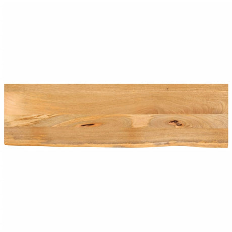 Vidaxl tafelblad met natuurlijke rand 120x40x2,5 cm massief mangohout