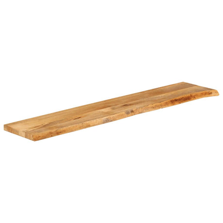 Vidaxl tafelblad met natuurlijke rand 160x40x2,5 cm massief mangohout