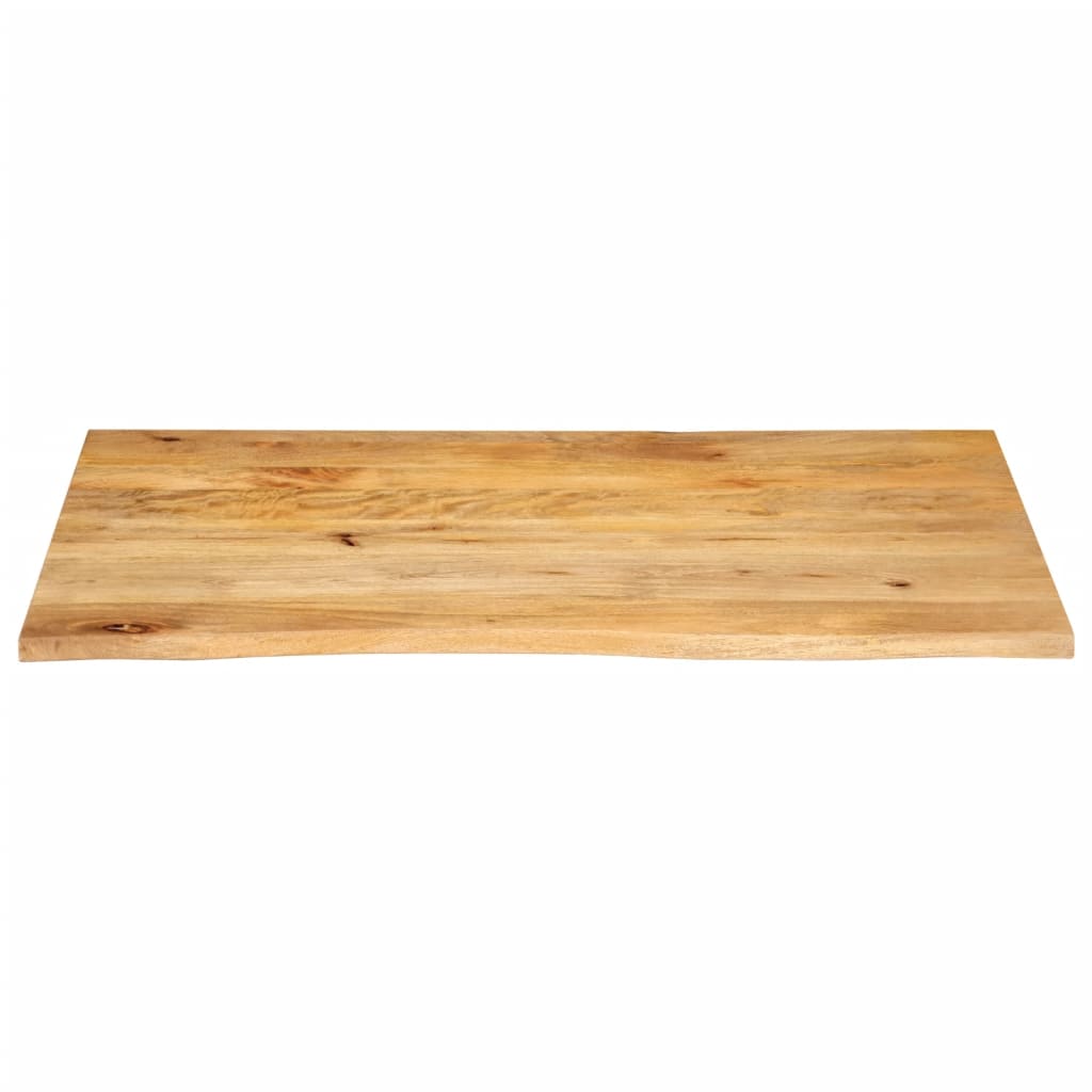 Vidaxl tafelblad met natuurlijke rand 110x60x2,5 cm massief mangohout