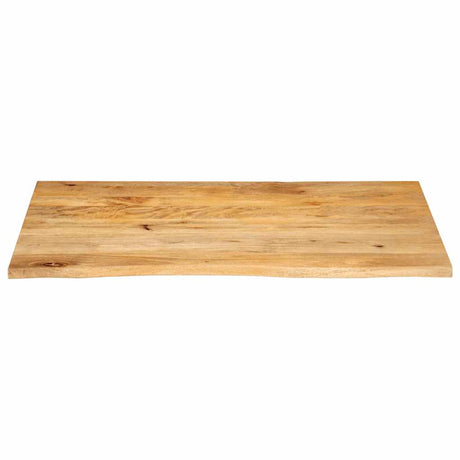 Vidaxl tafelblad met natuurlijke rand 120x60x2,5 cm massief mangohout